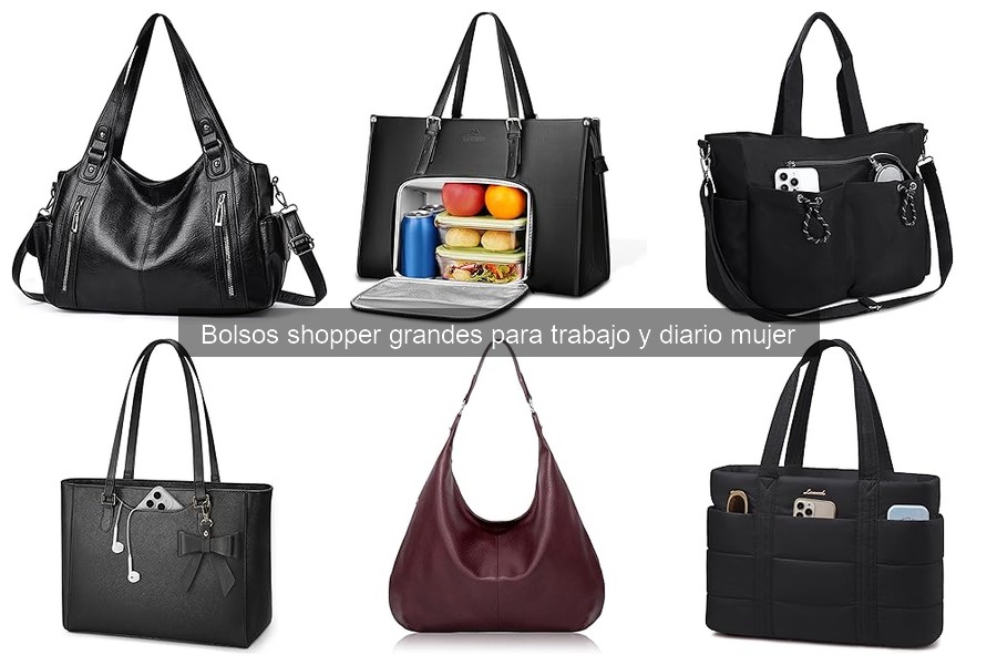 Comparativa de Bolsos Shopper vs Otros Tipos para Mujer