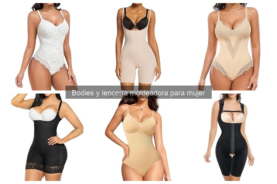 Comparativa de los mejores bodies moldeadores para mujer