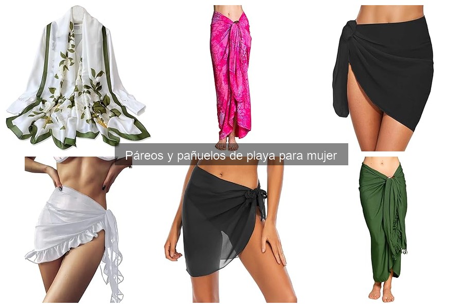 Comparativa de marcas de páreos y pañuelos de playa para mujer