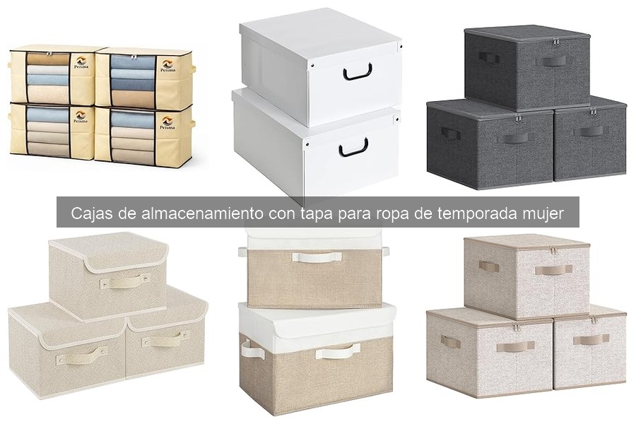 Comparativa de materiales de cajas de almacenamiento de ropa