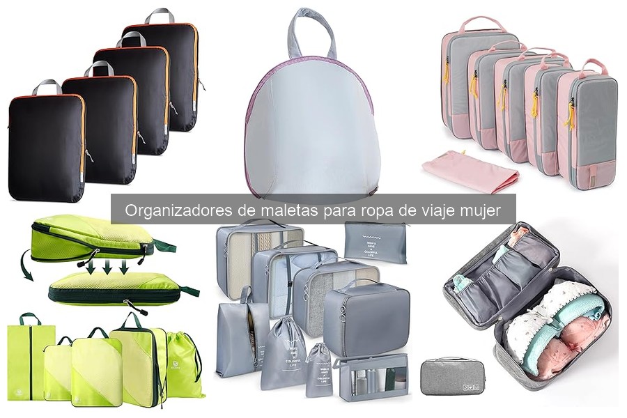 Comparativa de Organizadores de Maletas para Ropa de Viaje