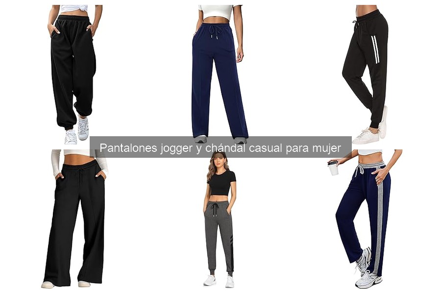 Comparativa de pantalones jogger para mujer: calidad y precios