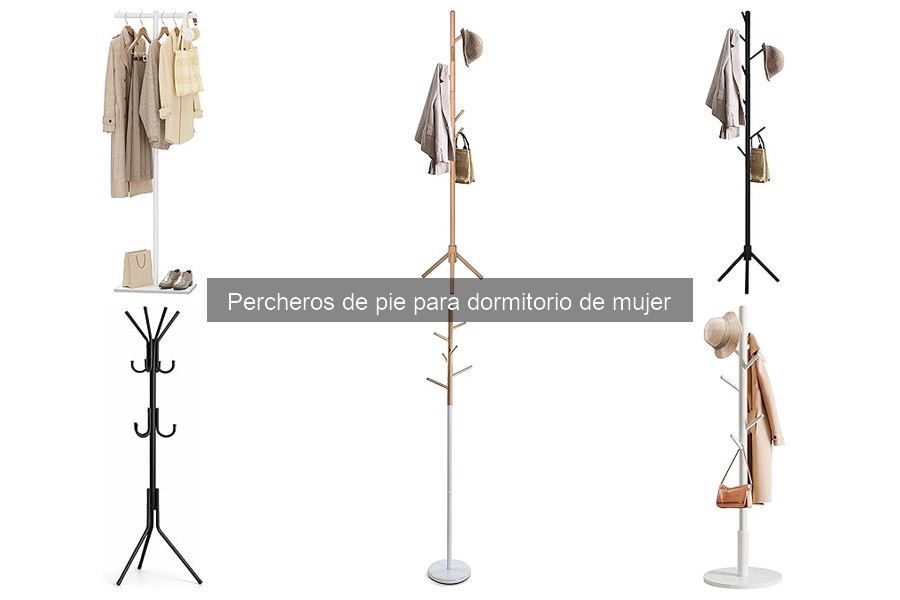 Comparativa de Percheros de Pie para Dormitorio de Mujer
