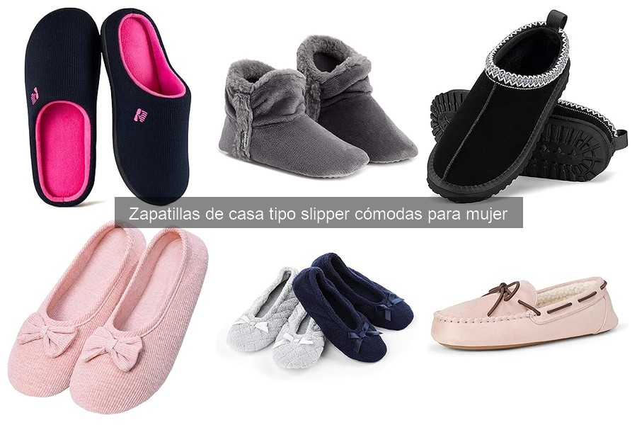 Comparativa de precios de zapatillas tipo slipper para mujer