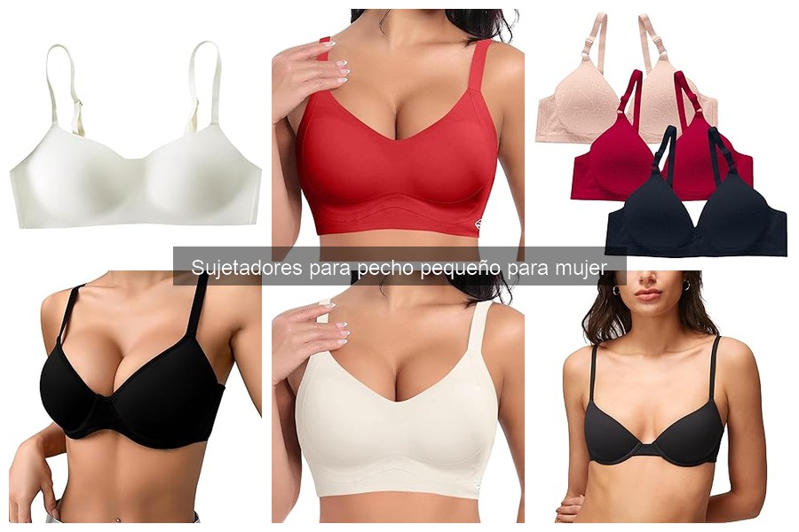 Comparativa de Sujetadores Sin Costuras para Pecho Pequeño
