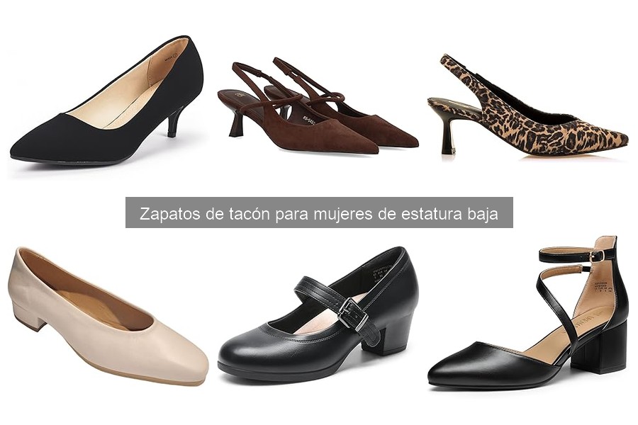 Comparativa de Tacones para Mujeres Bajitas: Aguja vs Cuadrado