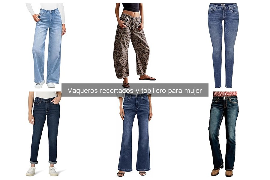 Comparativa de vaqueros recortados para mujer: estilos y tips