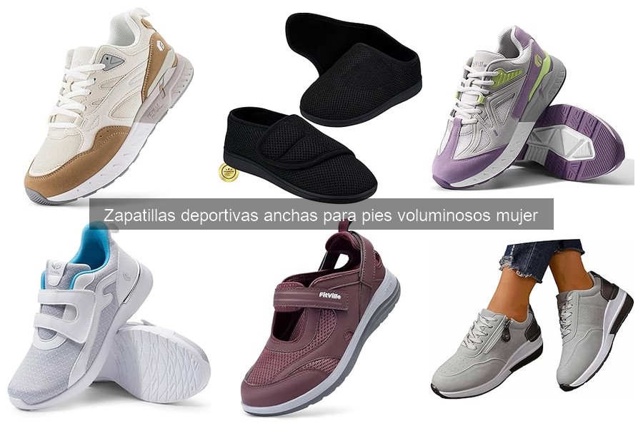 Comparativa de Zapatillas Deportivas Anchas para Mujeres