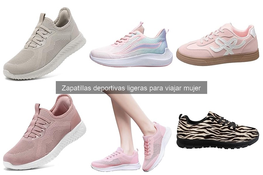 Comparativa de zapatillas deportivas ligeras para mujer