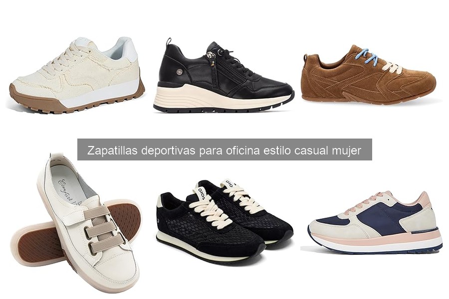 Comparativa de Zapatillas Deportivas para Oficina: Estilo Casual