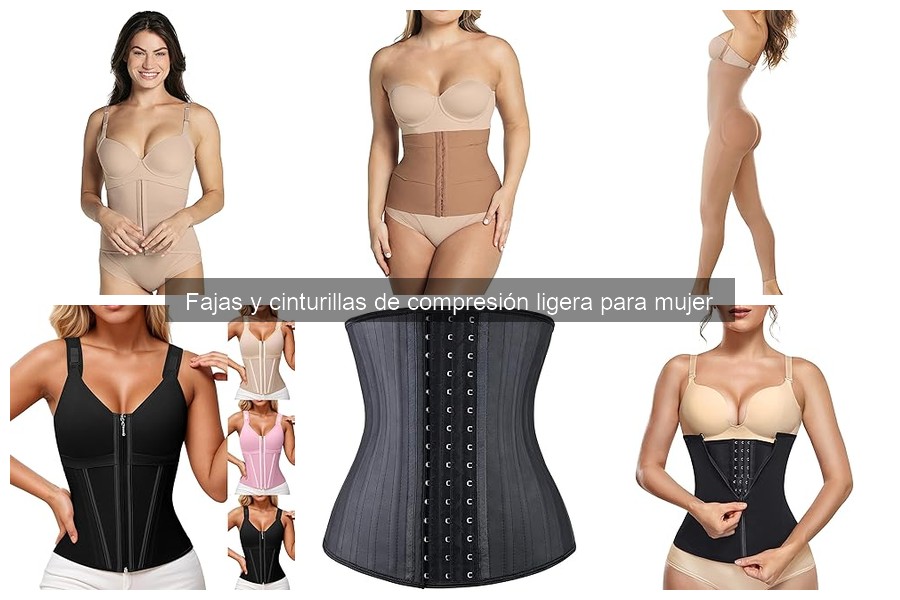 Comparativa: Fajas de compresión vs. cinturillas ligeras