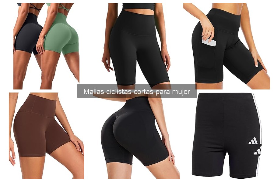 Comparativa: Mallas ciclistas cortas vs largas para mujer