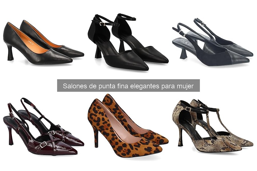 Comparativa: Salones de Punta Fina vs. Otros Calzados Elegantes