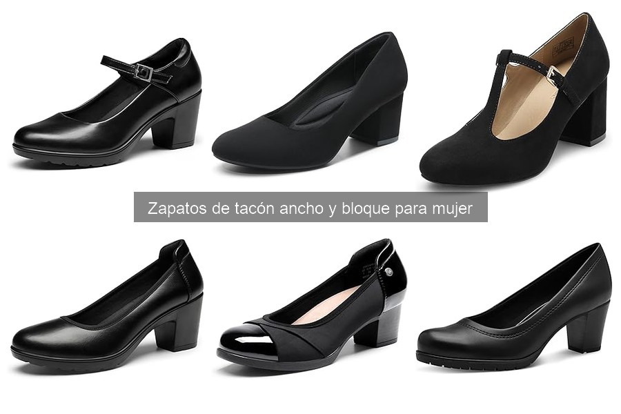 Comparativa: Zapatos de Tacón Ancho vs Tacón Alto para Mujer