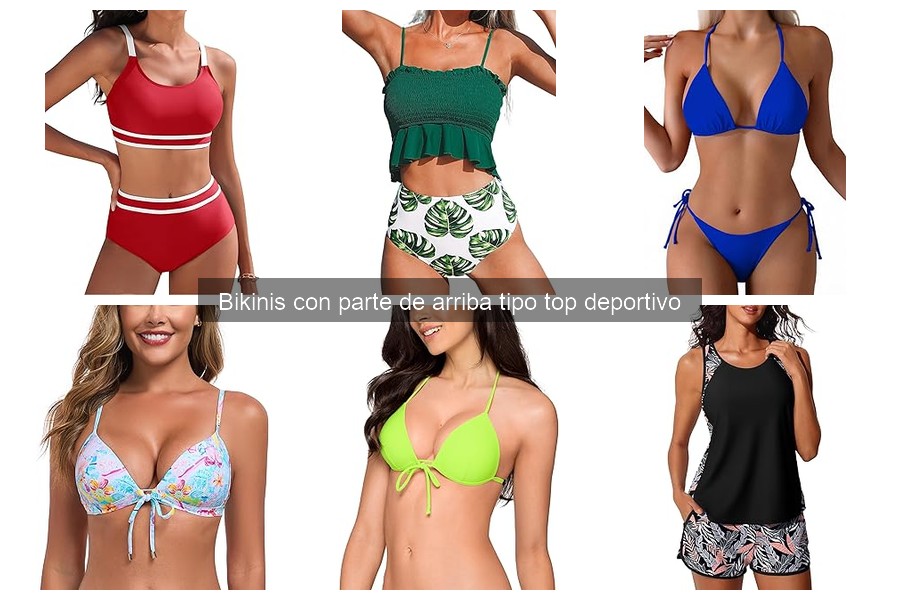 Compra bikinis deportivos tipo top a buen precio online