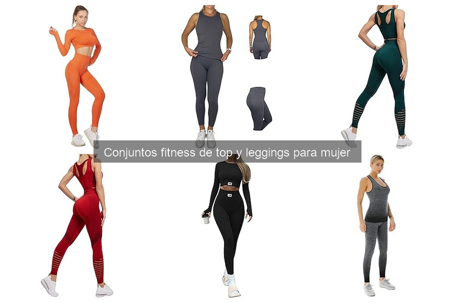 Conjuntos fitness para mujer: top y leggings explicados
