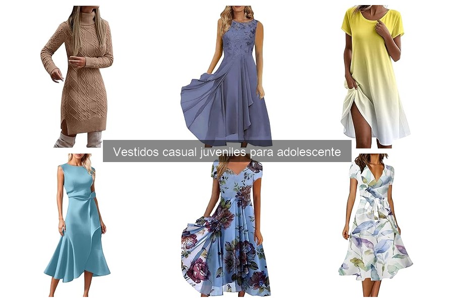 Consejos para el Cuidado de Vestidos Casual Juveniles