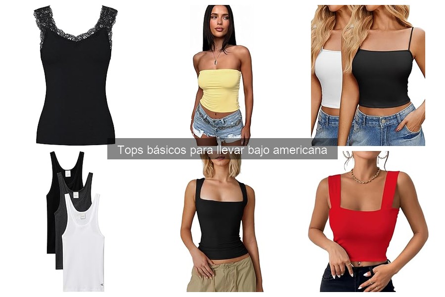 Cortes favorecedores en tops básicos para llevar con americana