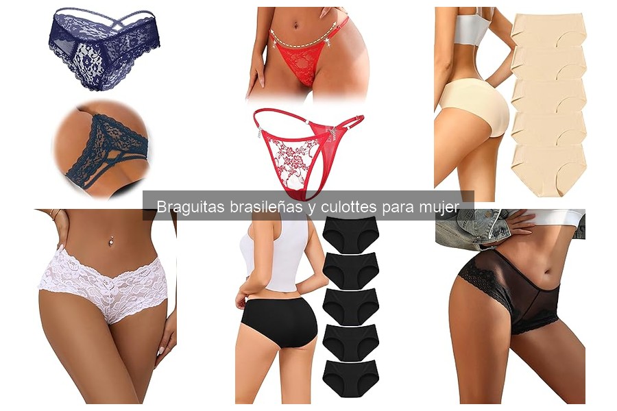 ¿Cuándo usar culottes en lugar de braguitas brasileñas?