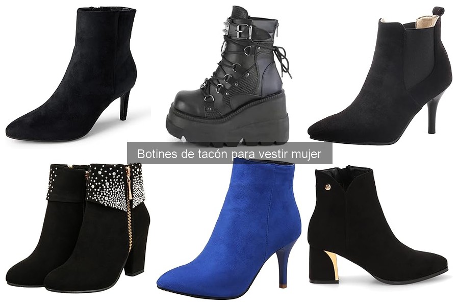 Cuidado y Mantenimiento de Botines de Tacón para Mujer