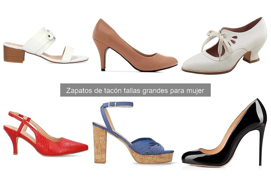 Cuidado y mantenimiento de zapatos de tacón tallas grandes