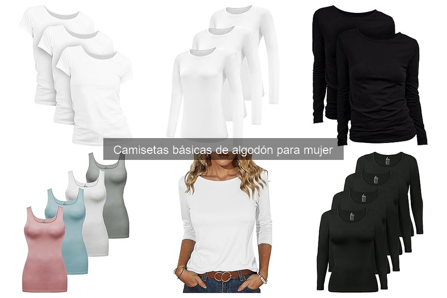 Cuidados esenciales para camisetas básicas de algodón para mujer