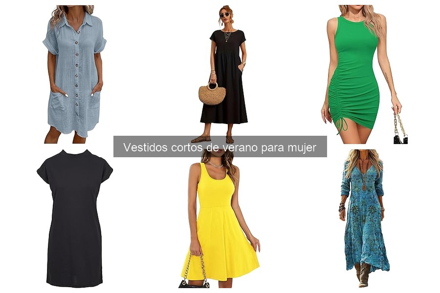 Cuidados y lavado de vestidos cortos de verano para mujer