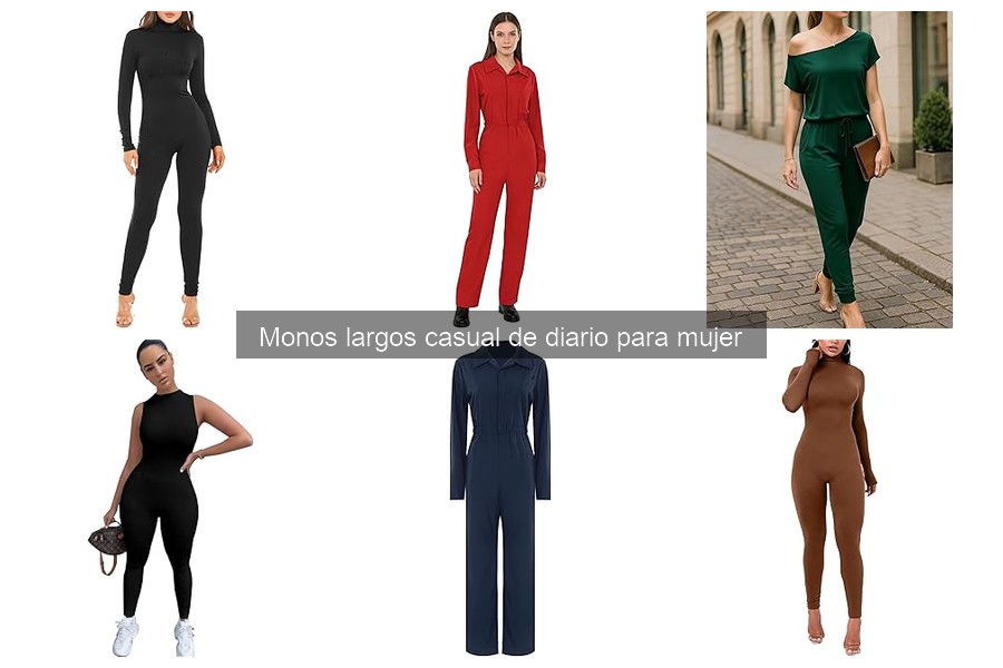 Cuidados y mantenimiento de monos largos casuales para mujer
