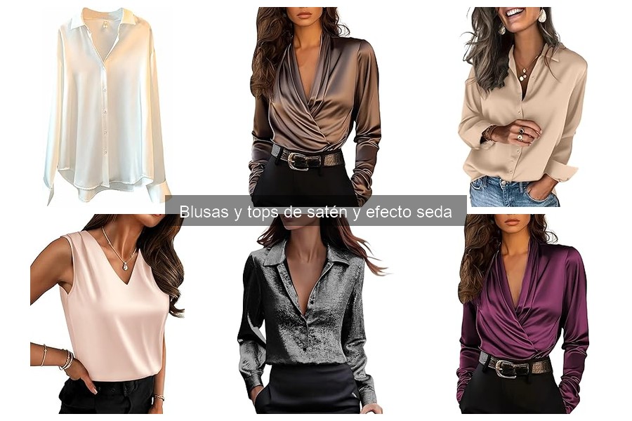 Descubre dónde comprar blusas de satén a buen precio