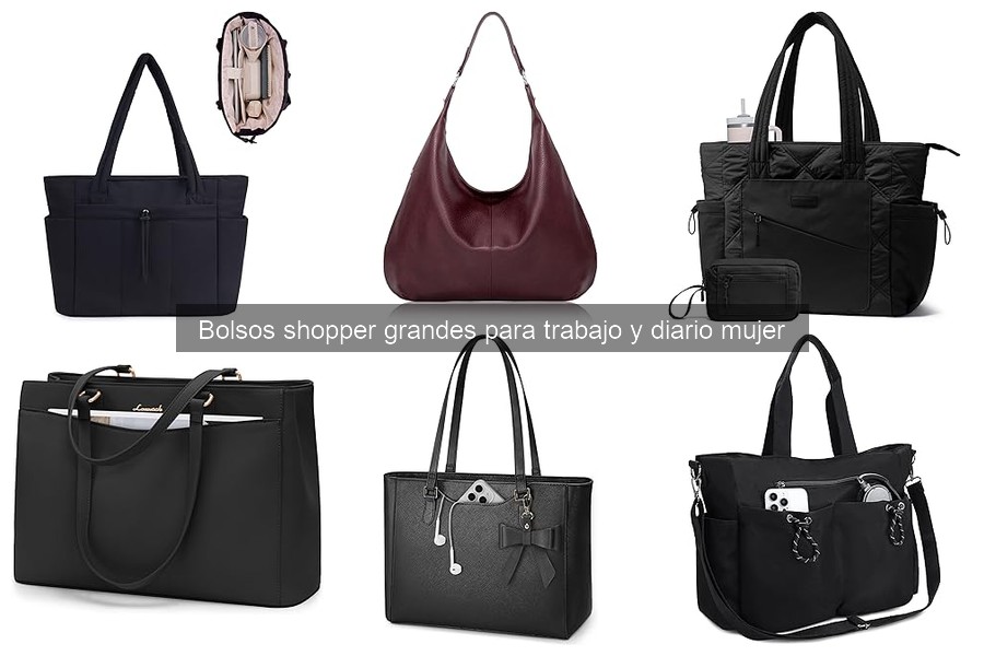 Descubre qué es un bolso shopper grande para trabajo