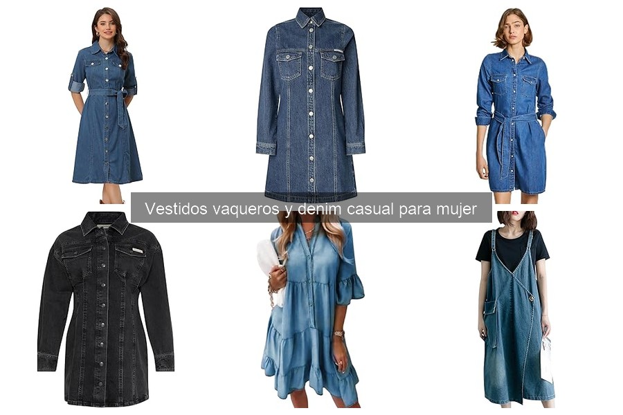 Descubre qué es un vestido vaquero y cómo utilizarlo