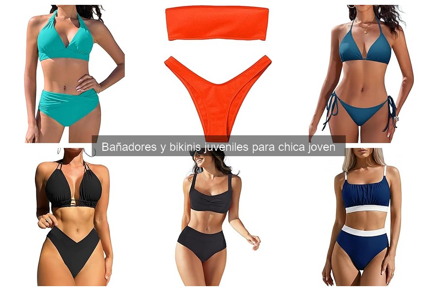 Diferencias entre bikinis de triángulo y bandeau para chicas