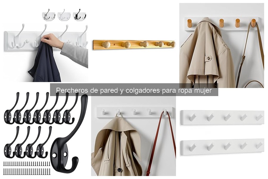 Diferencias entre colgadores fijos y móviles para ropa