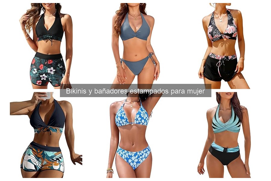 Dónde comprar bikinis y bañadores estampados con envío rápido