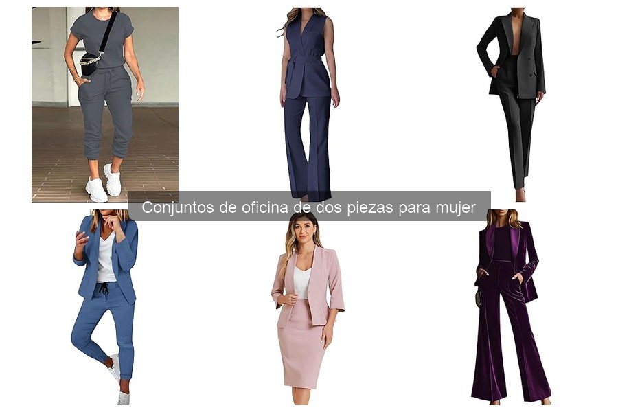 Dónde comprar conjuntos de oficina de dos piezas para mujer