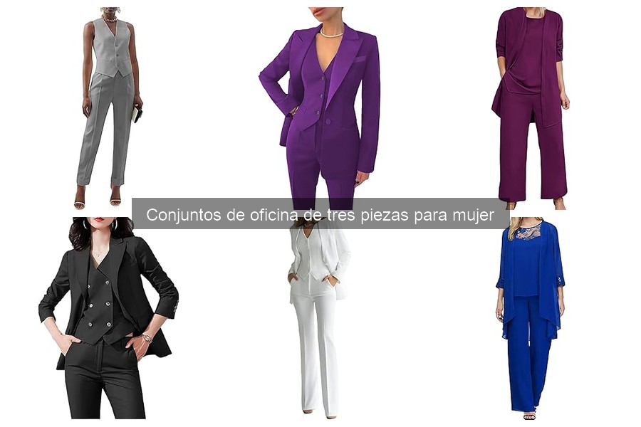 Dónde comprar conjuntos de oficina de tres piezas para mujer