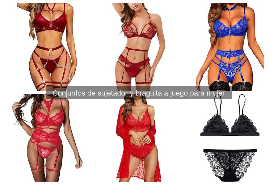 Dónde comprar conjuntos de sujetador y braguita a juego online