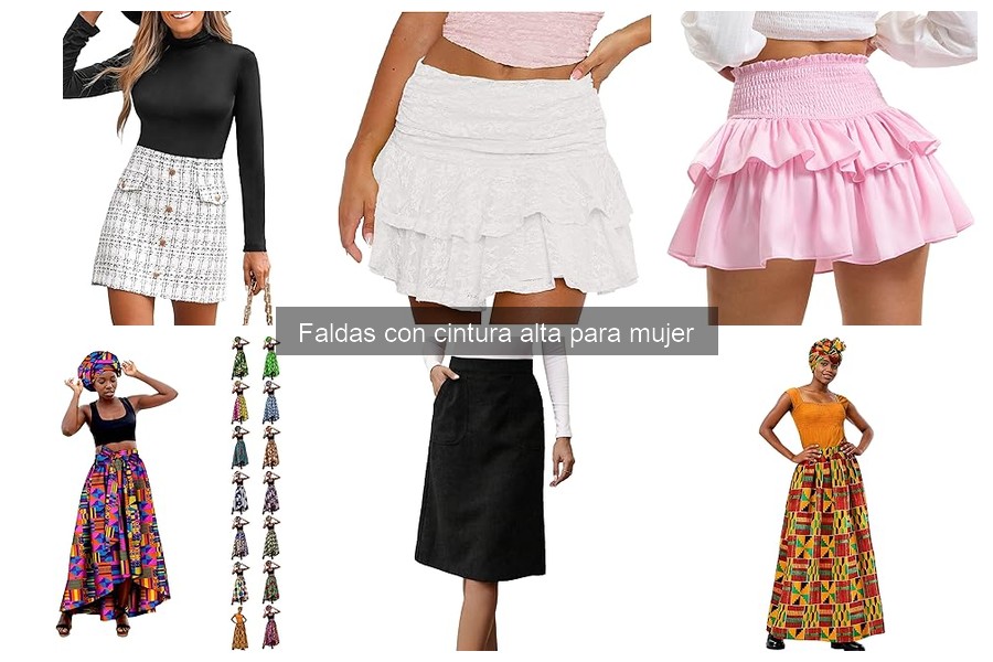 Dónde comprar faldas con cintura alta para mujer online