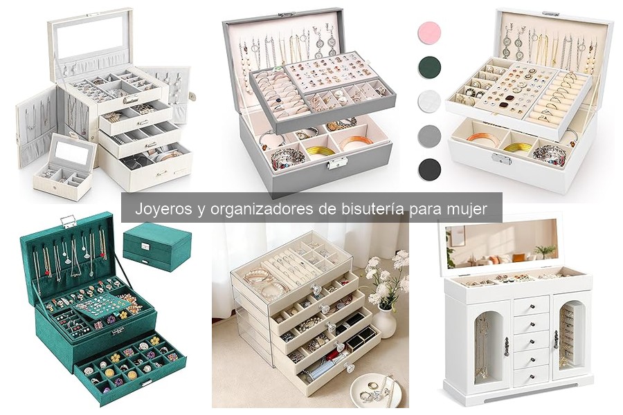 Dónde comprar joyeros de buena calidad para mujer