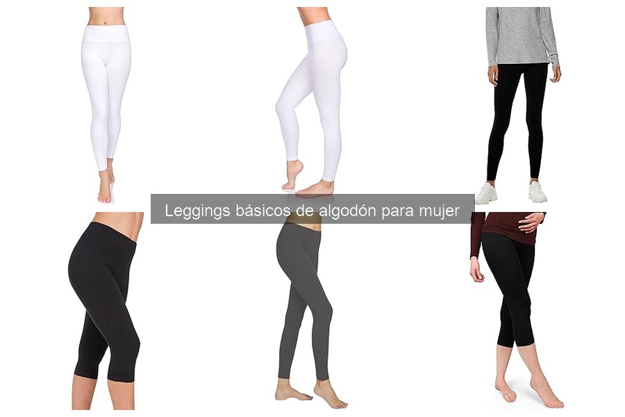 Dónde comprar leggings básicos de algodón en oferta