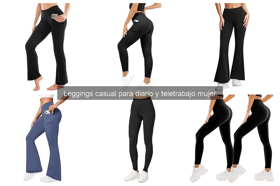 Dónde comprar leggings casuales para teletrabajo mujer