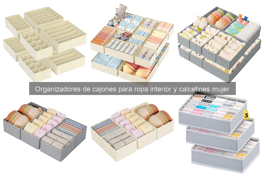 Dónde comprar organizadores de cajones para ropa interior