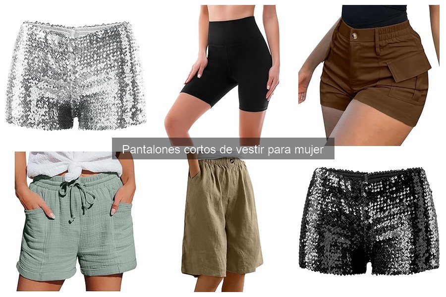 Dónde comprar pantalones cortos de vestir para mujer online