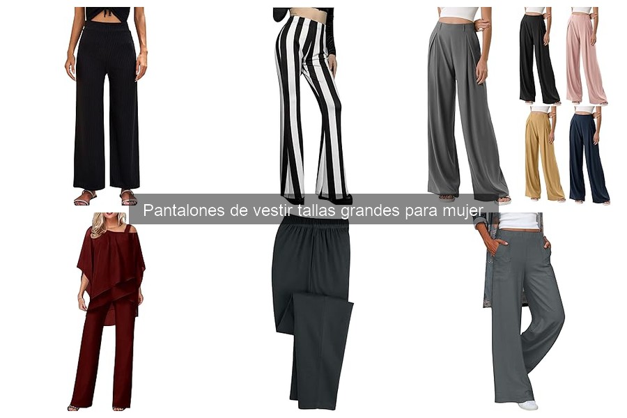 Dónde comprar pantalones de vestir tallas grandes con envío gratis