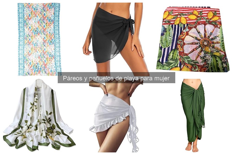 Dónde comprar páreos y pañuelos de playa para mujer
