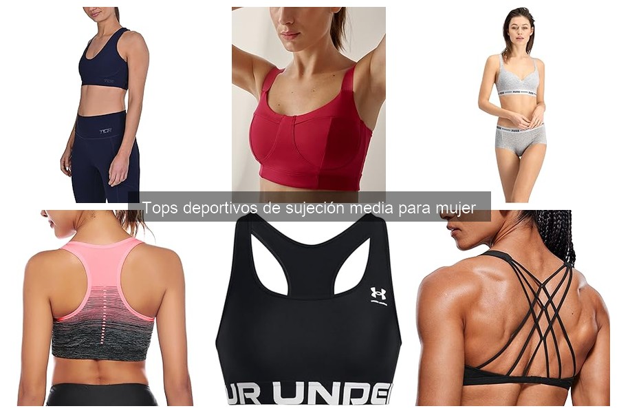 Dónde comprar tops deportivos de sujeción media a buen precio