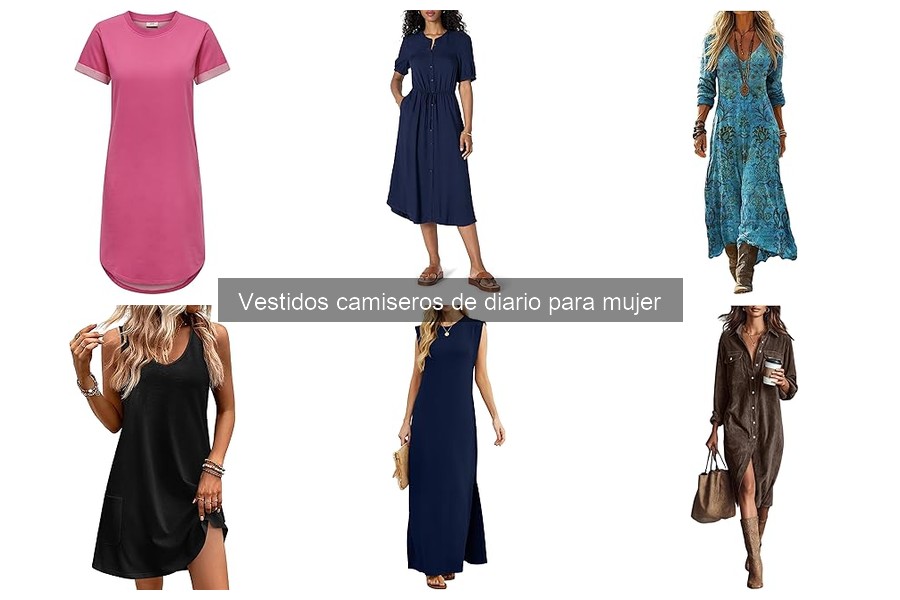 Dónde Comprar Vestidos Camiseros de Calidad para Mujer