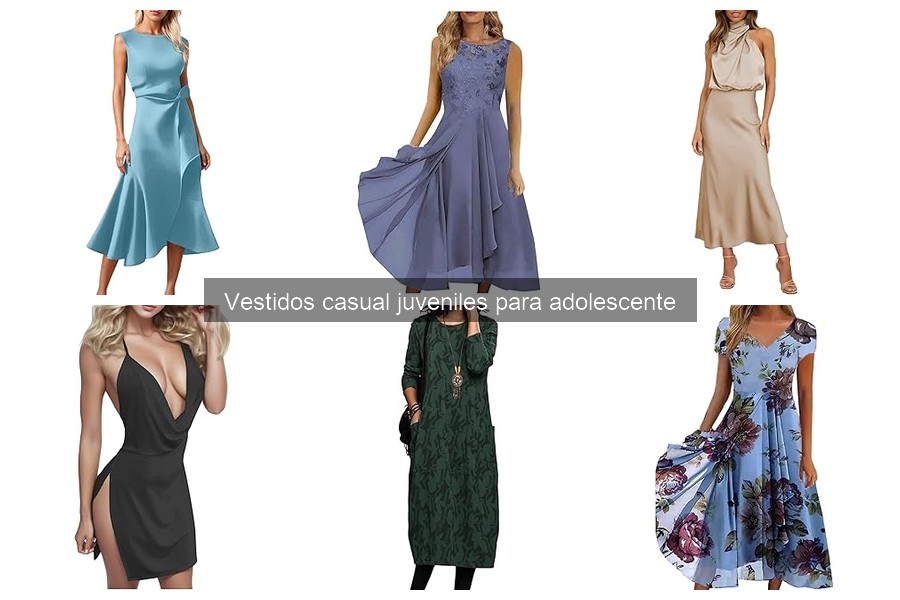 Dónde comprar vestidos casuales para adolescentes online