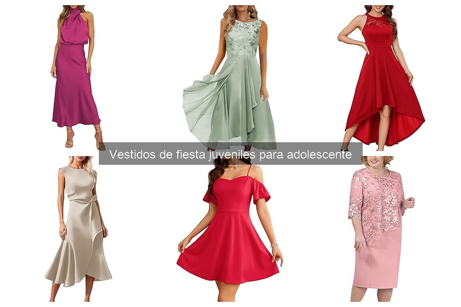 Dónde comprar vestidos de fiesta juveniles online