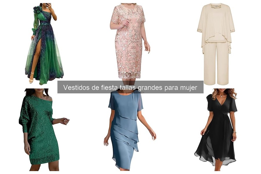 Dónde comprar vestidos de fiesta tallas grandes online